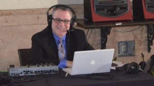 At the Races with Steve Byk broadcasting live from the 1st floor breezeway at GULFSTREAM PARK RACING & CASINO